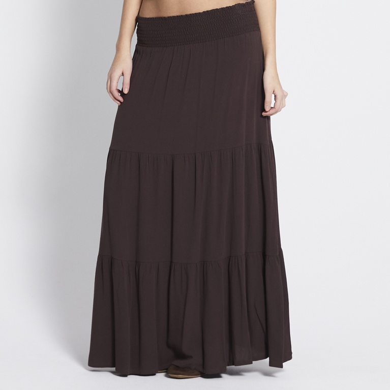 Maxi skirt "Bella" Brown